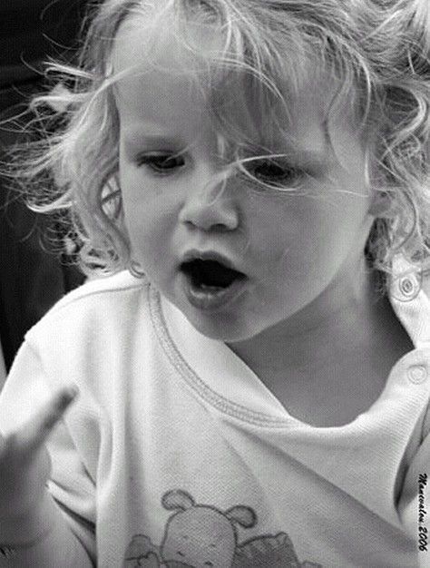 065 PHOTOS ENFANTS BÉBÉS NOIR BLANC