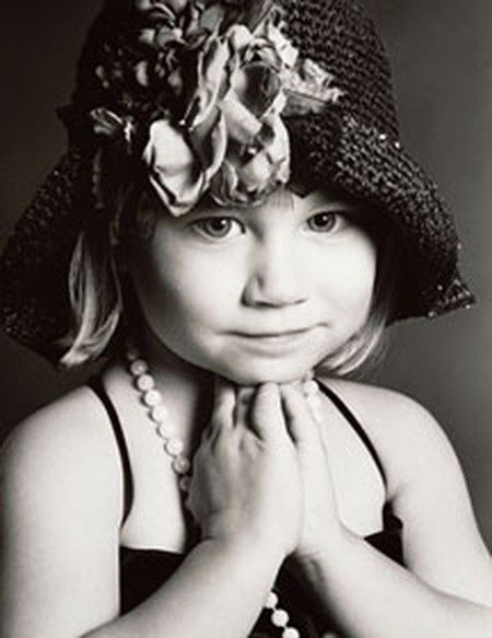 037 PHOTOS ENFANTS BÉBÉS NOIR BLANC