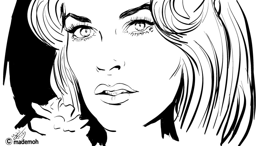 027 PHOTOS DESSINS FEMMES NOIR ET BLANC