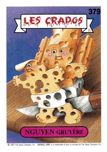 CARTE &LES CRADOS& - LIONEL Poubelle (3) Série 1 / TBE 1985 EUR 12,00